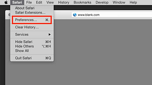 disable pop up blocker on Safari on Mac