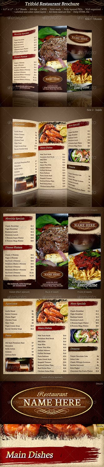 trifold-restaurant-brochure-template
