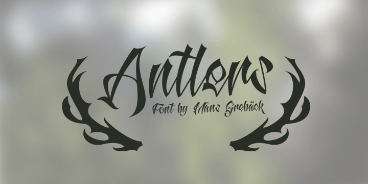 antlers-font
