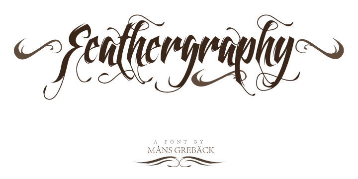 feathergraphy-decoration-font