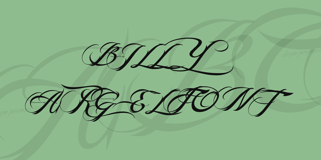 billy-argel-font